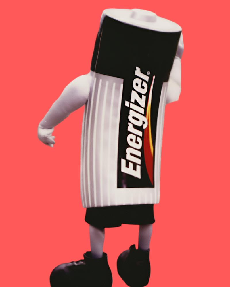 Energizer Battery mascot